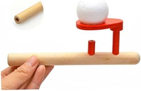 Toyvian 1pc Kidcraft Playset Games Classic Wooden Games Flutuante Blood Pipe Balls Educational Education Toys Pipe