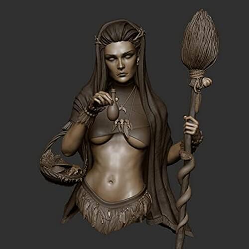 GL-HOME 1/10 ANTIGA FANTASY FEMAN WARRIOR RESINA BUSTO MENATURA MODELO MODELO DE CARACTERS KIT UNAMPREGADO E NO NO 942E5