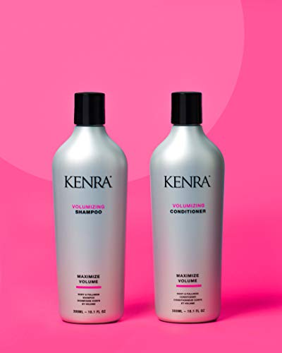 Shampoo/Condicionador Volumizador Kenra | Maximizar o volume | Cabelo fino a médio