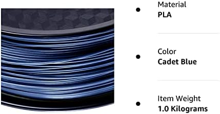 Paramount 3D filamento, cadete azul, 1)