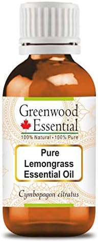 Greenwood Essential Pure Lemongrass Óleo Essential Natural Terapêutico Vapor destilado 10ml