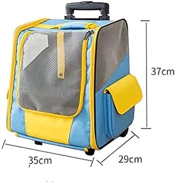 Gfdfd carrinho de animais de estimação Backpack dobrável Backpack de grande capacidade
