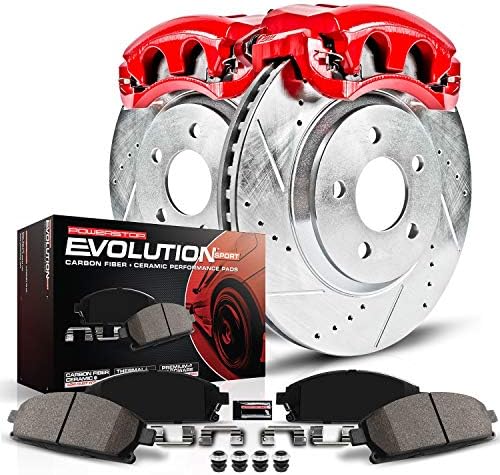 Power Stop KC6562 Z23 Evolution Sport Brake Kit com pinças