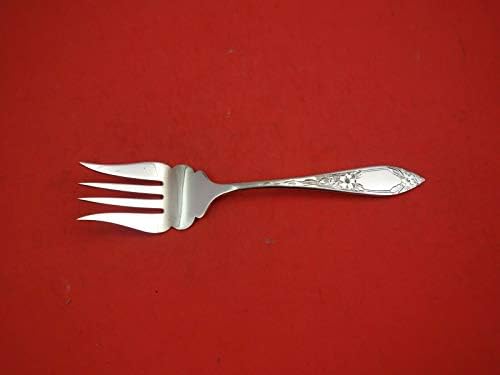 Lady Claire de Stieff Sterling Silver Cold Meat Fork 7 1/2 Serviço