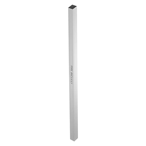 Cocud Square Tool Bit, 8mm x 8mm x 200 mm, aço de alta velocidade 4241 Turning Tool Fly Cutter Mill em branco -, 1 peça