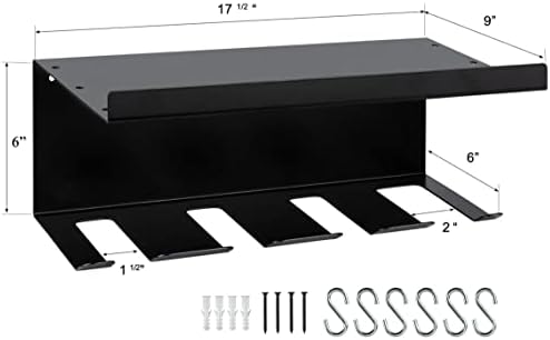 Organizador de perfuração montado na parede Rack de ferramentas rack multifuncional americano para ferrolamento flutuante para