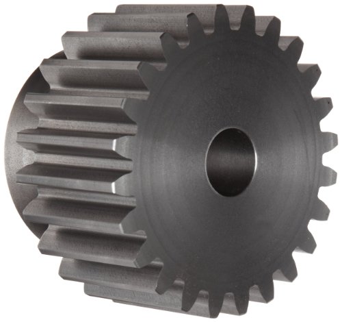 Ametric S2464 polegada Aço de aço MPB Gear, 14-1/2 graus 24dp, 64 dentes, 3/8 polegadas +/- 1/16 Bore piloto, 1/4 de