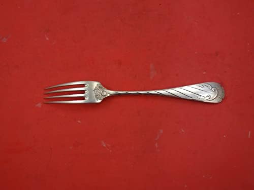 Rocaille por Gebrüder Reiner alemão 800 Silver Sobersert Fork 6 3/4