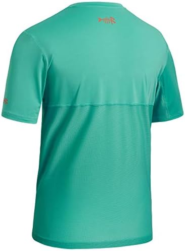 Bassdash Men's UPF 50+ Sun Protection Fishing Camiseta curta T-shirt UV