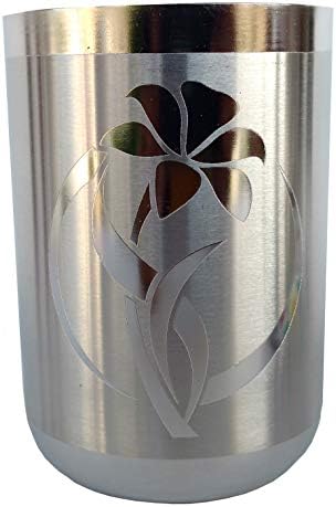 Rastogi Handicrafts Stainless Aço de vidro de seis copos para água, vinho, suco bebida gelada por servir