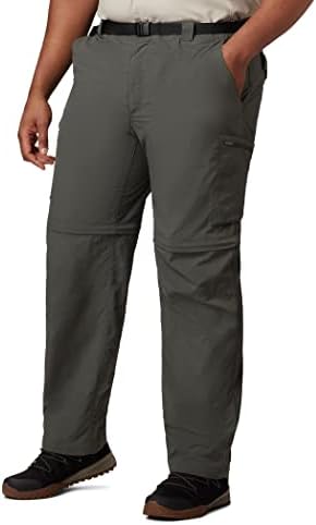 Columbia Mens Ridgeâ ™ Silver Ridge Convertible Pant, cascalho, 34W x 30l Us