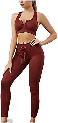 Calças de ginástica de pista de outono para meninas define roupas de cor com conforto zip up cami camisole tank calças definidas