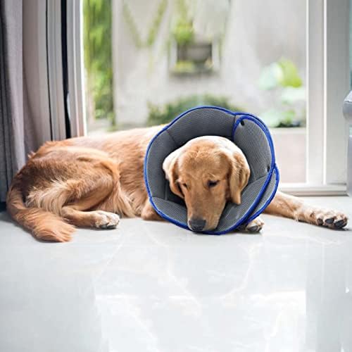 Cone Idomik Dog para cães após a cirurgia, cones de cachorro macios e confortáveis ​​para cães pequenos grandes gatos, gatos