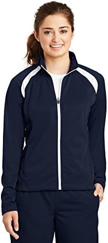 Sport Tek Ladies Tricot Track Jacket. LST90