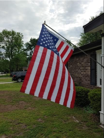 Bandeira americana, bandeiras americanas para fora de 3x5, bandeira americana 3x5 pés ao ar livre fabricados nos EUA.