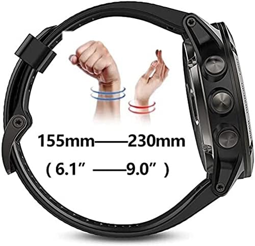 Pulseira de pulseira kappde para Garmin Fenix ​​5 5x mais 6 6XPro Strap for Approach S60/Descent MK1 Acessórios de