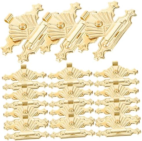 Doitool 80 PCs Buckle Lock Mini Jóias Caixas de jóias Caixa de jóias Lock Caixa de jóias Hasp Hasp Hasp for Jewelry Box