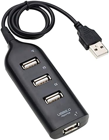 ZLXDP Adaptador de hub de hi-speed Hub USB Hub mini USB 2.0 Splitter de 4 portas para PC para laptop notebook Computador Periféricos