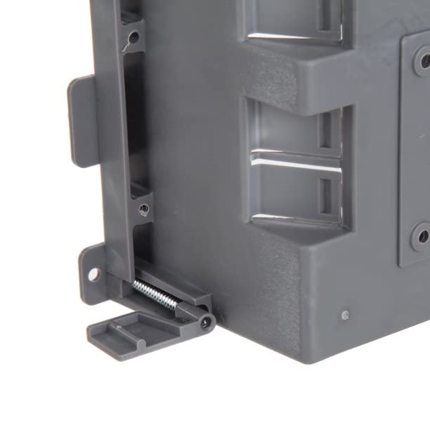 Newhouse Hardware 2-Gang PVC Velho Trabalho Elétrica Caixa de saída | 25 cu. Caixa de junção plástica para interruptores, GFCI ou