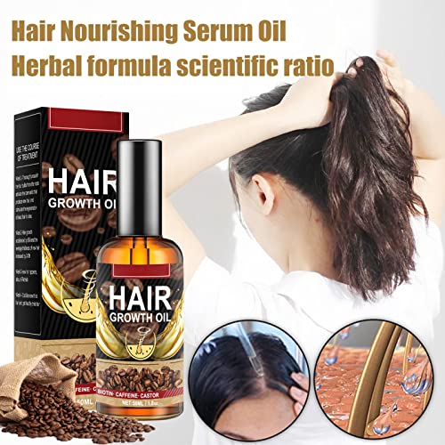 Serum para capilar de 50 ml, fortalecimento do reparo hidratante danificado Promover um soro de reparo de cabelo de crescimento