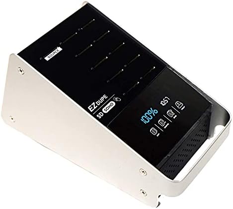 EZ DUPE 1 a 10 Duplicador SD com tela de toque - Múltipla cartão microSD TF/micro seguro Digital Digital Copiadora SDHC SDXC