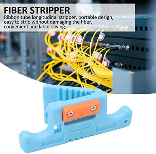 Stripper de fibra, ferramentas de fibra óptica, 5 arames de stripper fibra de fibra de fibra de fibra portátil Ferramenta longitudinal