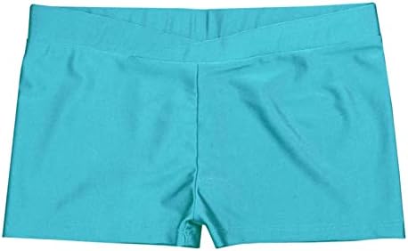 Easyforever Girls V-Front Ballet Dance Shorts Sports Sports Yoga Athletic Gymnastics Boy Cut Booty Shorts Troping Bottoms Bottoms