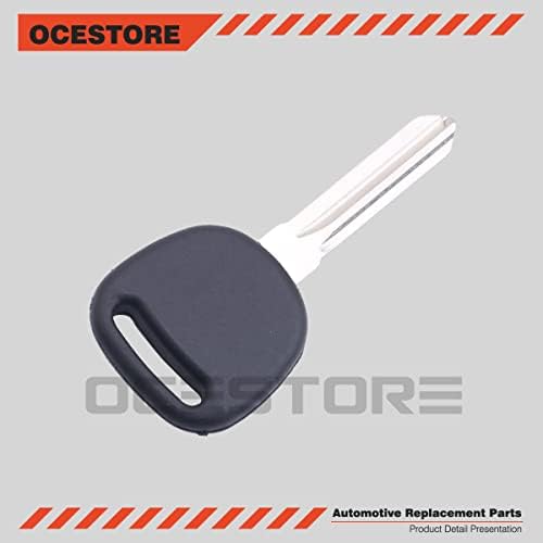 Ocestore Uncut Circle Plus Transponder Key B111pt Fits para CTS G6 Substitua 23372322 5928819