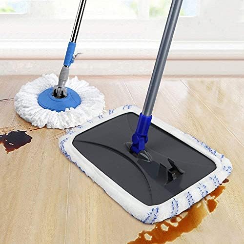 MASTERTOP SPIN MOP BUCKIN com Wringer Set e grande Microfiber MOP