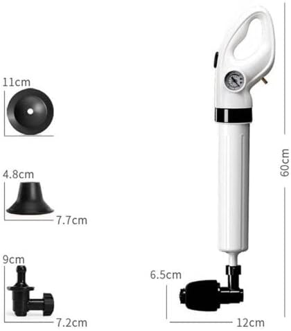 Dispositivo de dragagem de esgoto pneumático doméstico Ferramenta de limpeza de tubo de tubo de higiênico