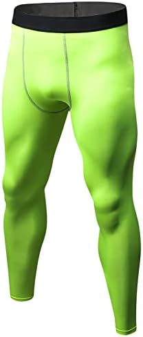 Calças de compressão masculina Leggings atléticos frios Treino de calças justas esportes ativos calças calças baseadas