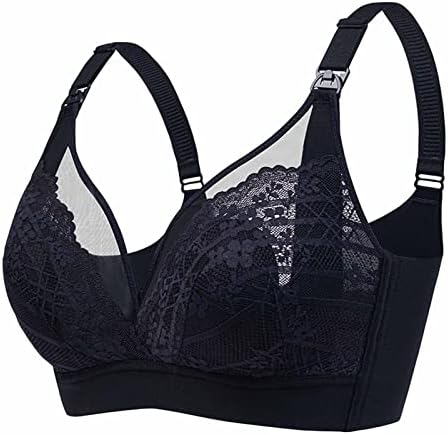 Bra de enfermagem feminino para amamentar a maternidade acolchoada de arame Ultra Free Bralette,