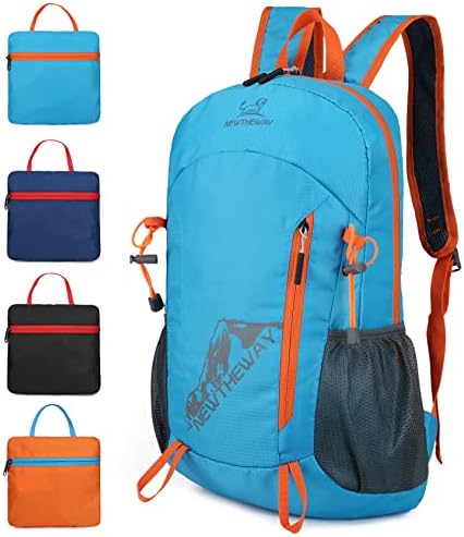 Esp 20L Backpack leve Backpack Dobrável Backpack Packpack Packable Camping Backpack for Mulher Men