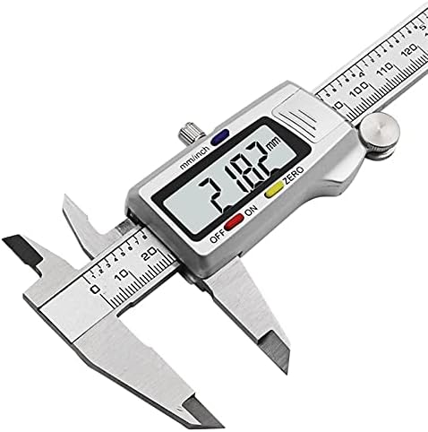 Ferramenta de medição de SMANNI PALIPER DIGITAL DE AÇO DIGITAL 6 150mm Messschieber paquimetro Medição Instrumento de pinças