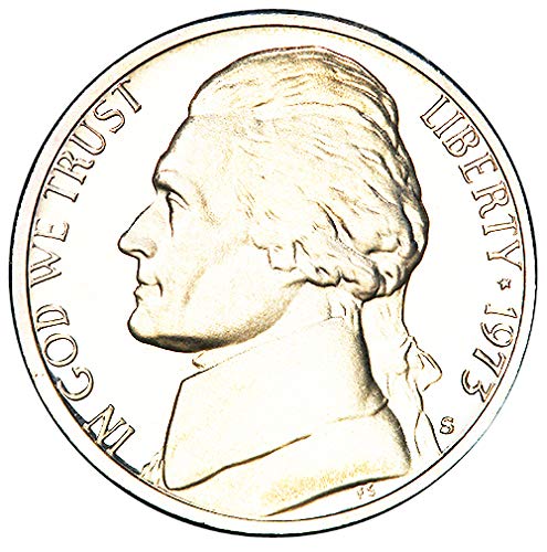 1973 Sove Jefferson Nickel Choice Uncirculou Us Mint