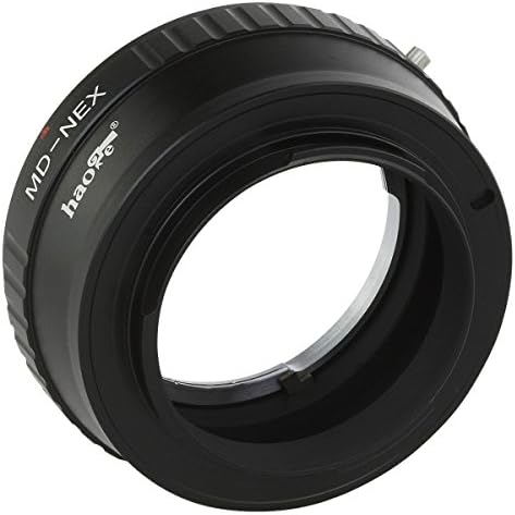 Adaptador de montagem de lentes Haoge para Minolta Rokkor MD MC MC para a câmera Sony E Mount Nex, como A3000 A3500 A5000 A5100