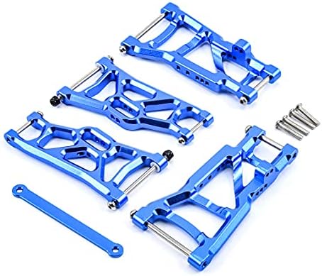 Suspensão A Frente e traseira Zeckteck com atualizações de barra de gravata para Traxxas 1/10 2wd Slash RC Truck, substitua