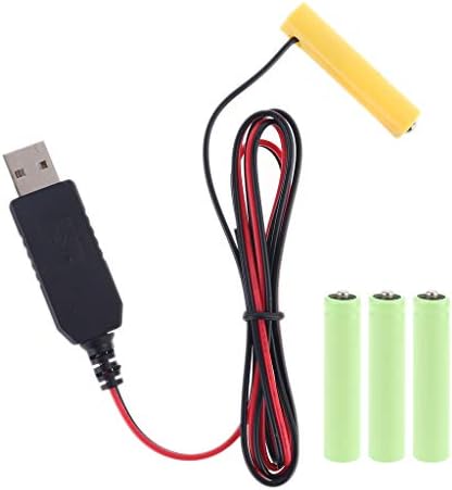 Cabo do eliminador de bateria USB para AAA Substitua 1-4x Bateria AA para TRIMER TRIMRIMENTO CABE