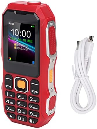 WEOJEVIY1.8 POLENTE POMELOS CELAS DE BOTÃO GRANDE para idosos, Dual SIM Dual Standby suporta MP3, lanternas, chifres