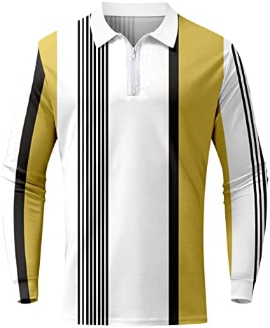 XXBR 2022 Novas camisas de pólo para homens, manga comprida Houndstooth Patchwork Tops Tops Streetwear Casual Muscle Designer