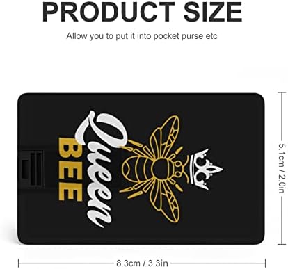 Queen Bee USB Flash Drive personalizado cartão
