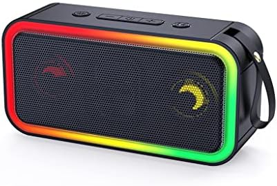 HNKDD 40W Saída Power Alto com amplificador Classe D Excelente alto -falante HiFi Bass Performance, Ipx7 à prova d'água