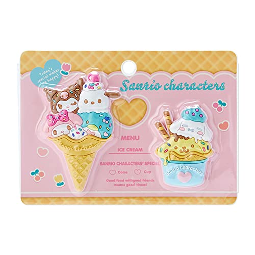 Personagens de Sanrio 227579 Conjunto de ímãs de sorvete