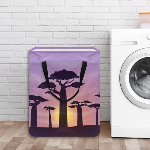 Grande cesta de lavanderia cesto de lavanderia com alças bolsa de roupas dobráveis, lixo dobrável para o quarto de dormitório