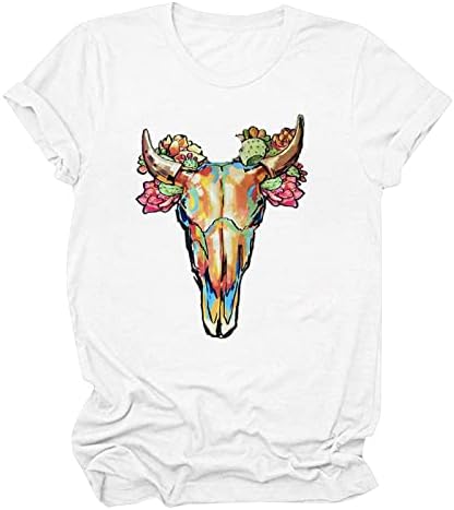 Camisetas femininas, engraçadas de bovinos altos e engraçados cowgirl de camiseta de cowgirl tee tee de fazenda vitalada