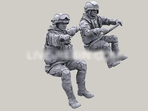 Goodmoel 1/35 Soldado de comando russo Soldier Soldier Model Kit/Kit Miniatura de Soldado Desmonte e Desconfiado e TX-3062