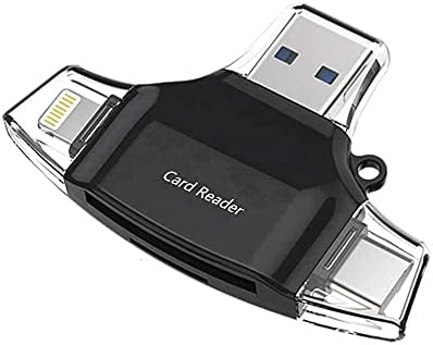 Boxwave Gadget Smart Compatível com o JBL Tour One - Allader SD Card Reader, MicroSD Card Reader SD Compact USB para JBL