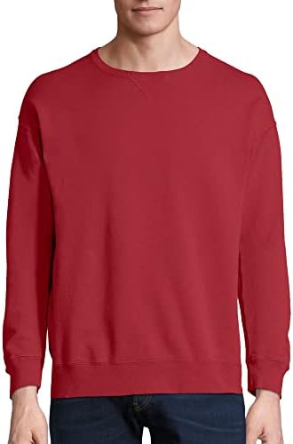 Hanes Originals Fleece, Pullover tingido de vestuário, moletons para homens para homens