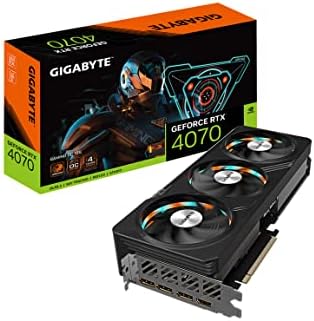 Gigabyte GeForce RTX 4070 Gaming OC Card 12g Card, 3x Windforce