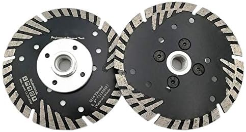 Mountain Men viu lâmina 5pcs 115mm/4.5 polegadas Pressionada com diamante de diamante Turbo Blade Wheel for Stone & Concrete Material